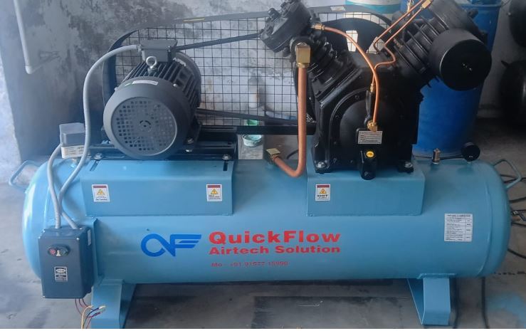 10 HP - 500 LTR Piston Air Compressorin Rajkot