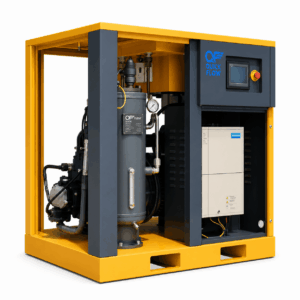 20 HP Screw Air Compressor - VFD