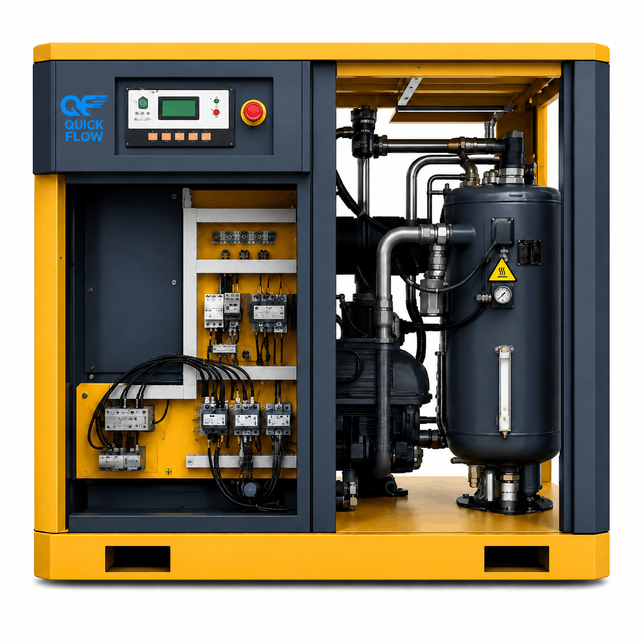 15 HP Screw Air Compressor - Fixed Speed in Ahmedabad