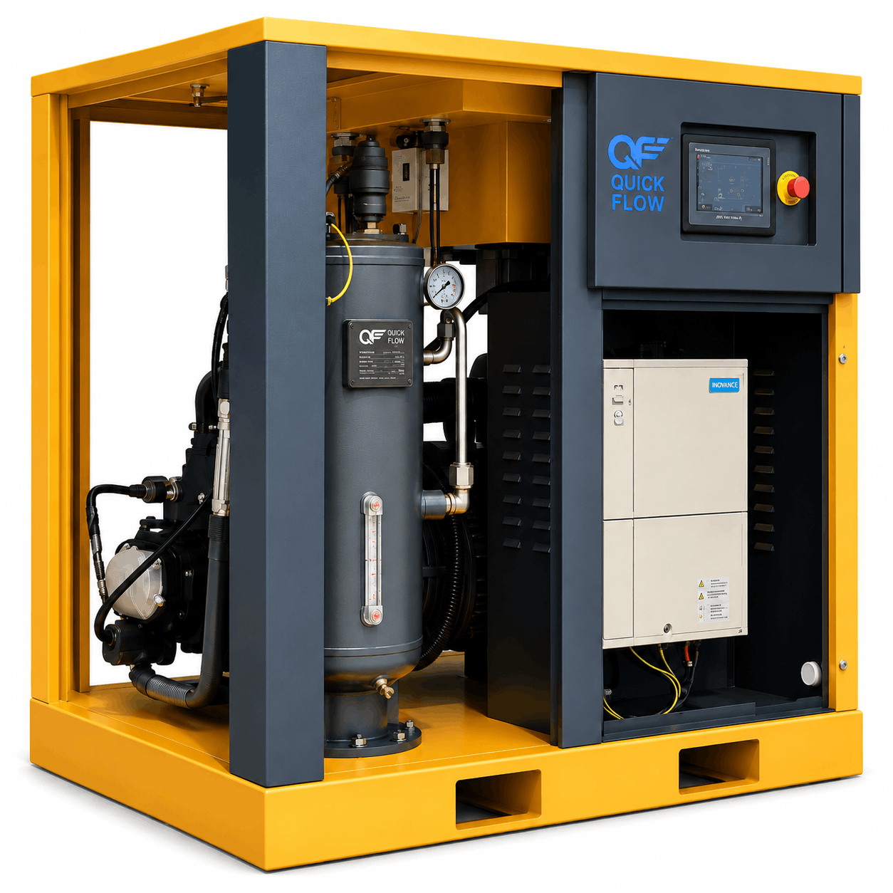 20 HP Screw Air Compressor - VFD in Ahmedabad