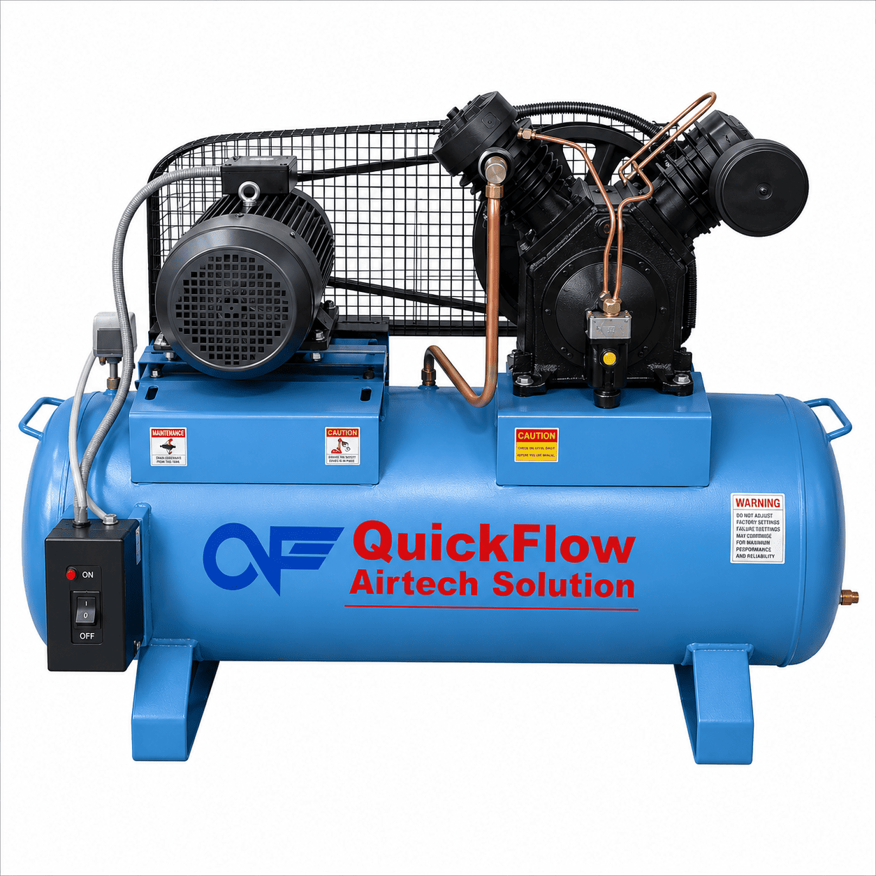 10 HP - 500 LTR Piston Air Compressor in Ahmedabad