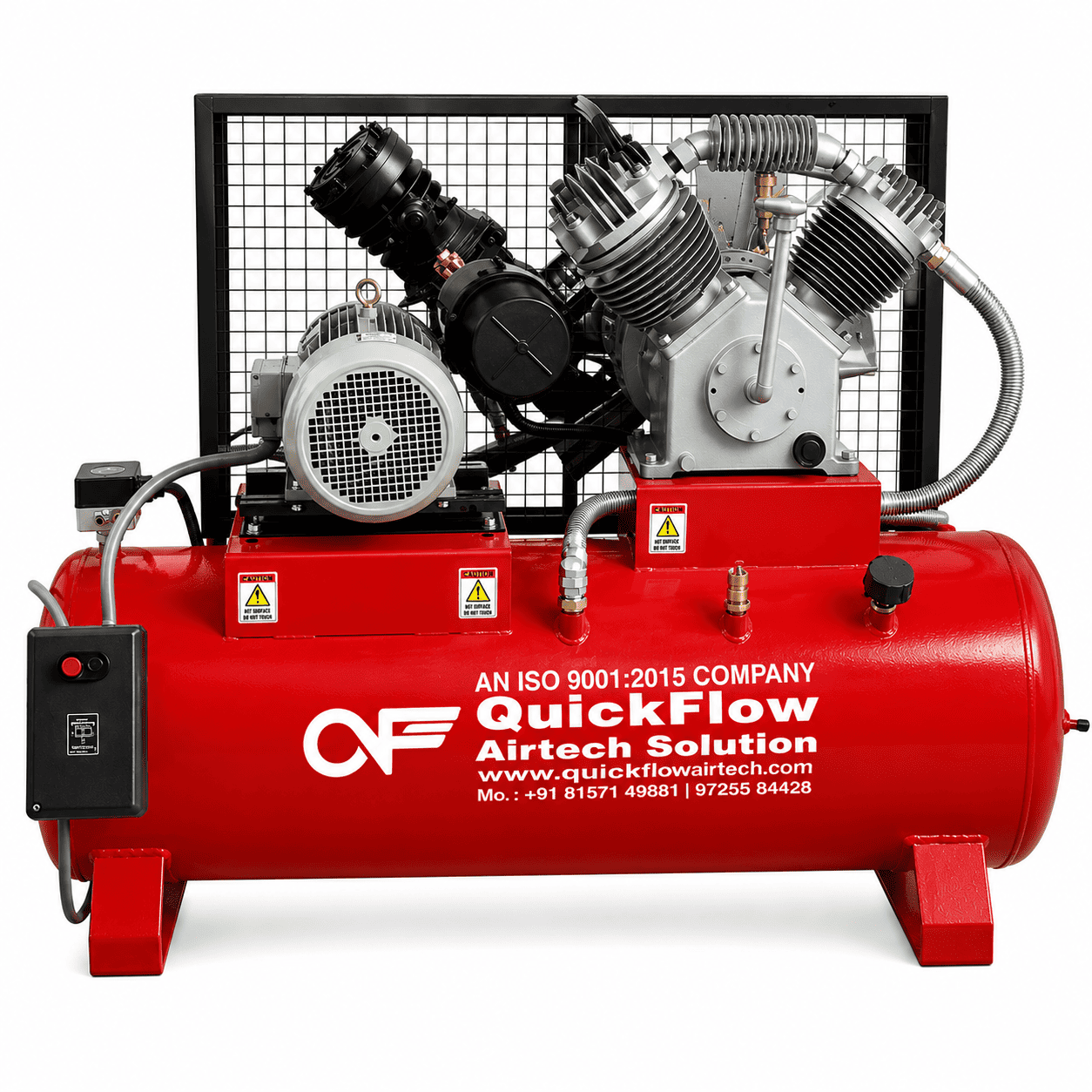 5 HP - 250 LTR Piston Air Compressor in Rajkot